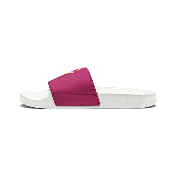 Kisses Babe Women's PU Slide Sandals