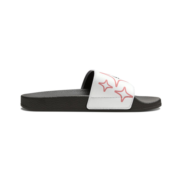 Stars and Heart Women's PU Slide Sandals