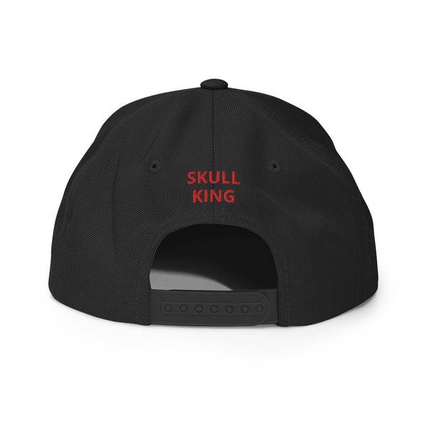 Skull King Snapback Hat