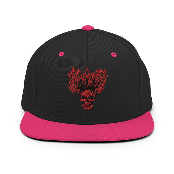 Skull King Snapback Hat