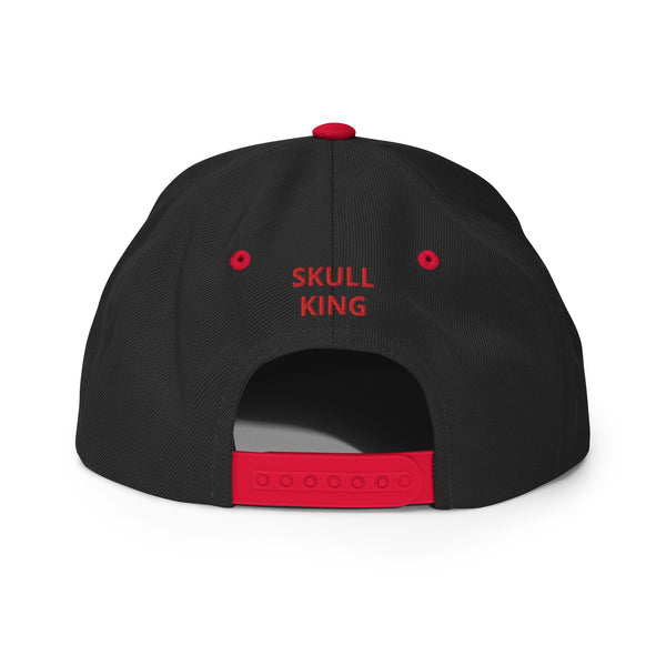 Skull King Snapback Hat