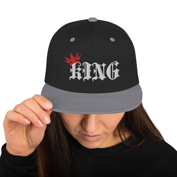 CROWN KING Snapback Hat