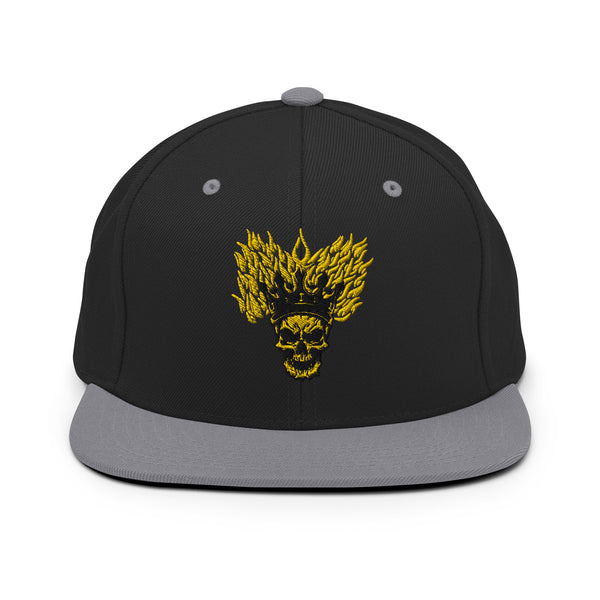 Skull King Snapback Hat