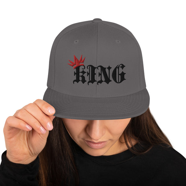 CROWN KING Snapback Hat