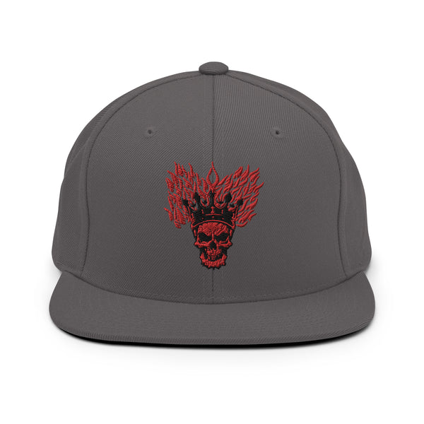 Skull King Snapback Hat