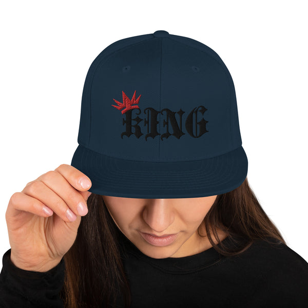 CROWN KING Snapback Hat