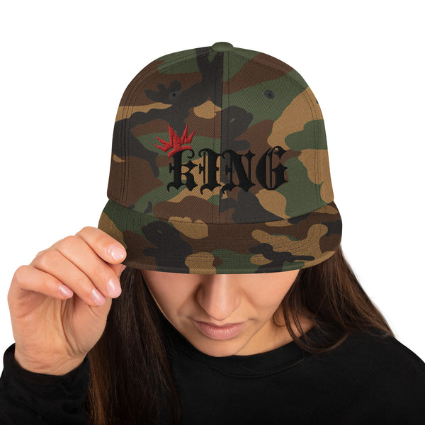 CROWN KING Snapback Hat