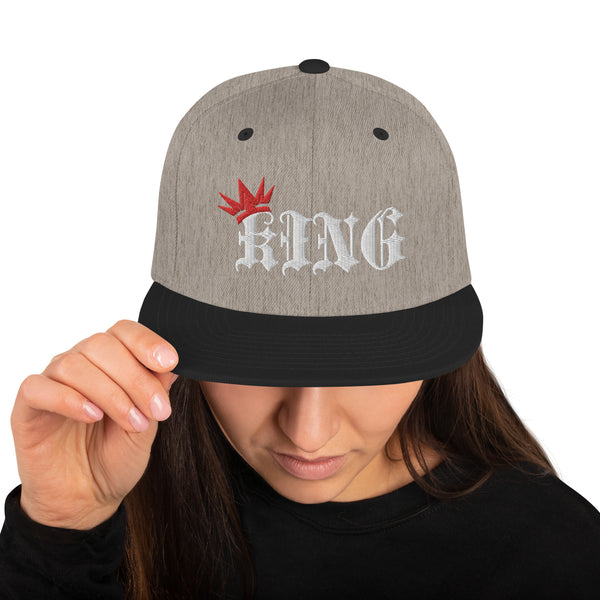 CROWN KING Snapback Hat