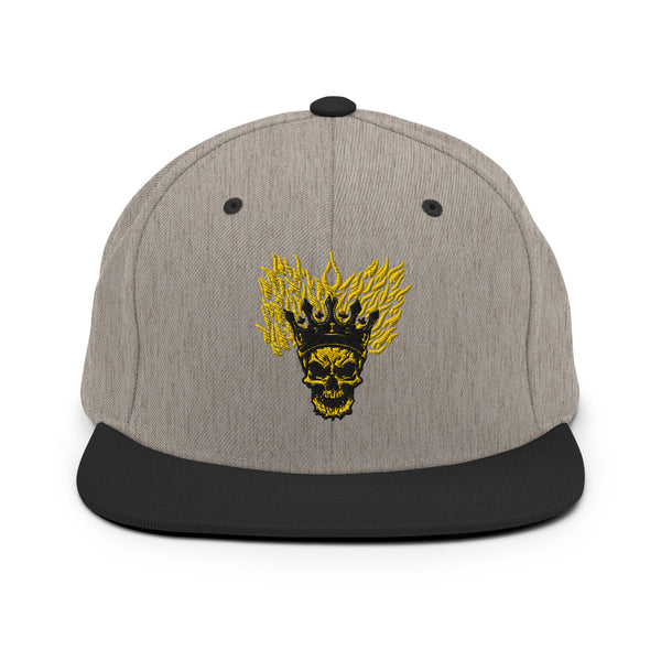 Skull King Snapback Hat