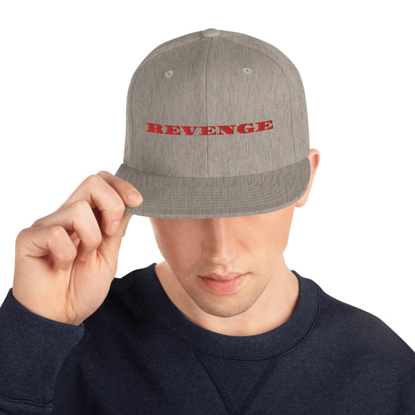 Red Revenge Snapback Hat