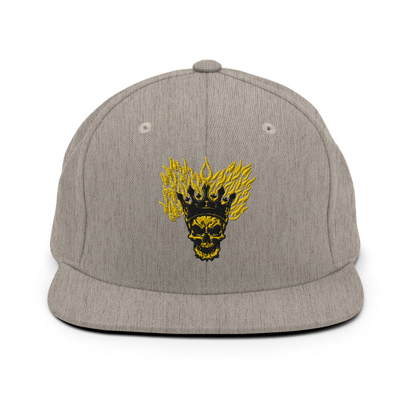 Skull King Snapback Hat