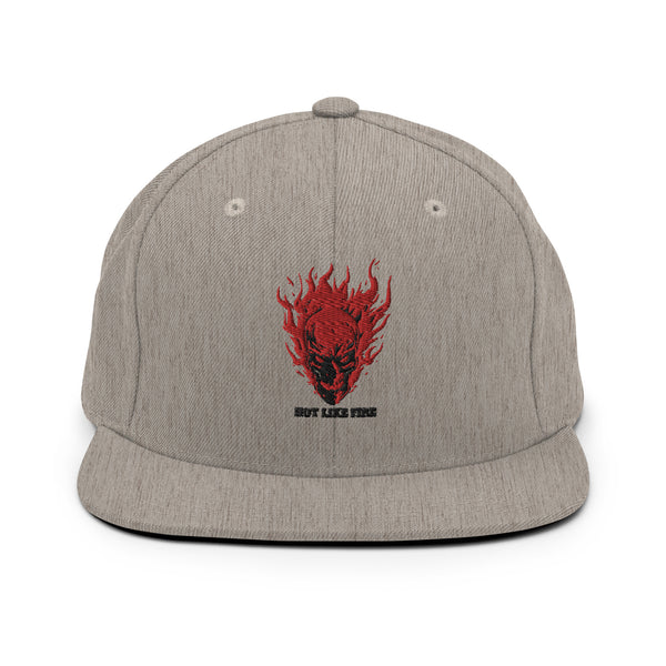 Hot Like Fire Snapback Hat