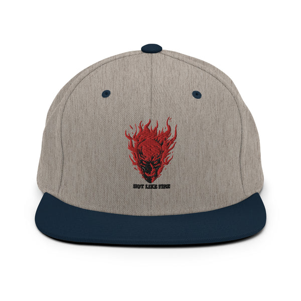 Hot Like Fire Snapback Hat