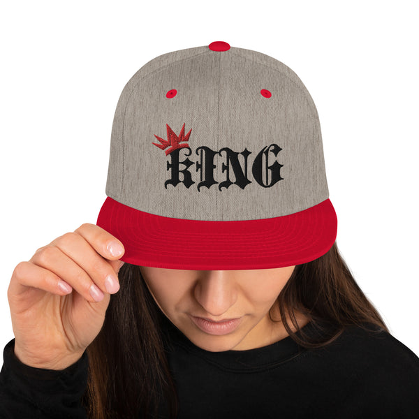 CROWN KING Snapback Hat