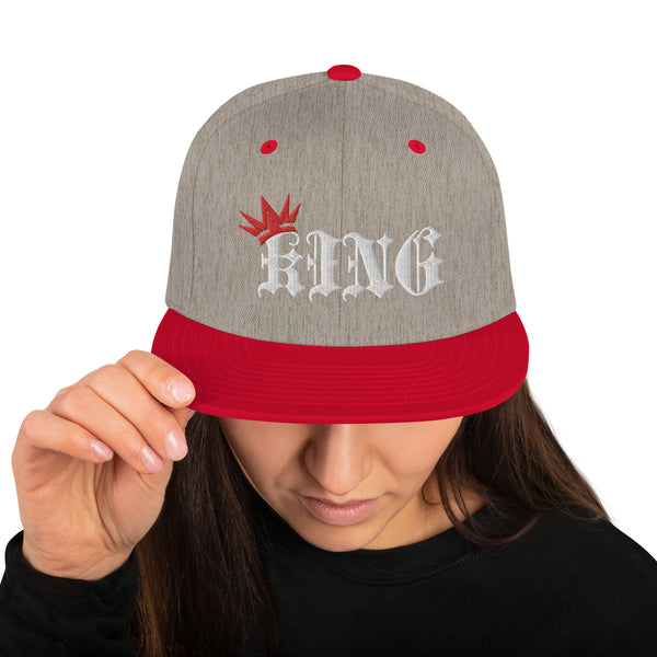 CROWN KING Snapback Hat