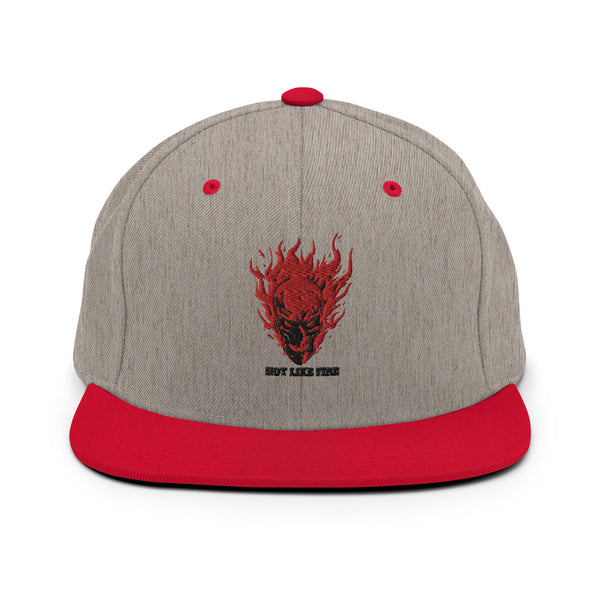 Hot Like Fire Snapback Hat