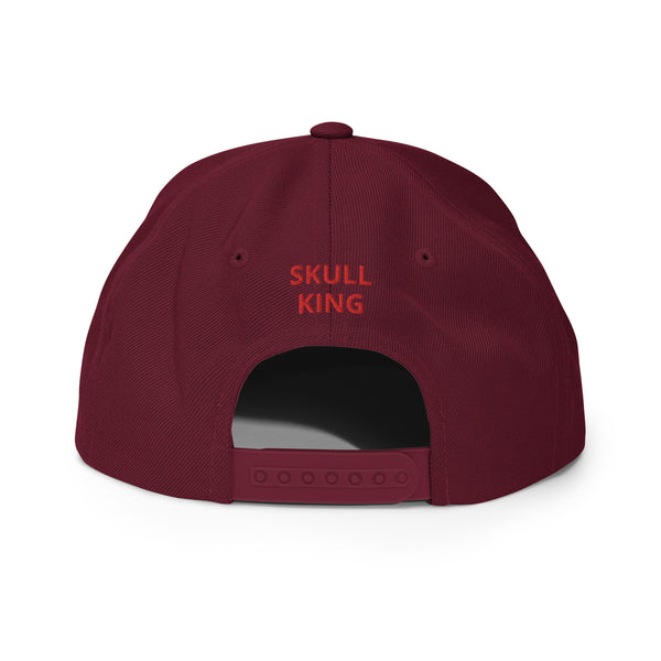 Skull King Snapback Hat