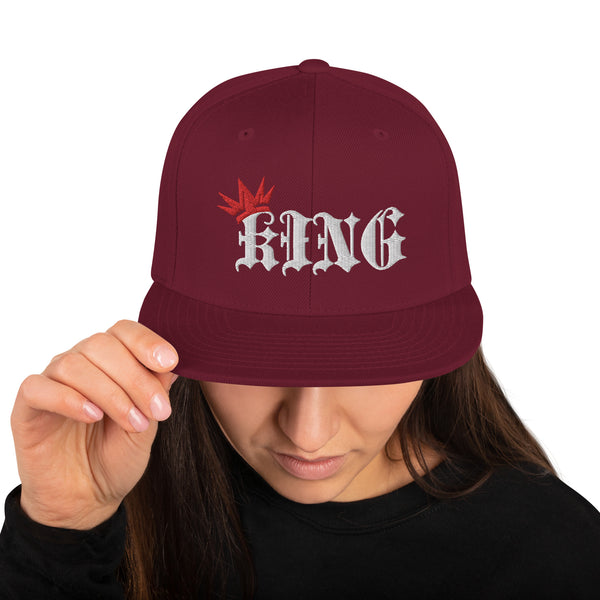 CROWN KING Snapback Hat