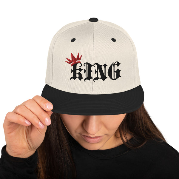 CROWN KING Snapback Hat