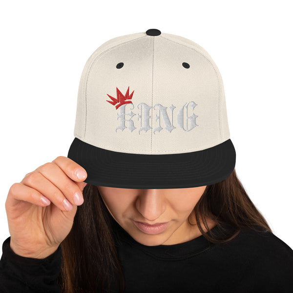 CROWN KING Snapback Hat