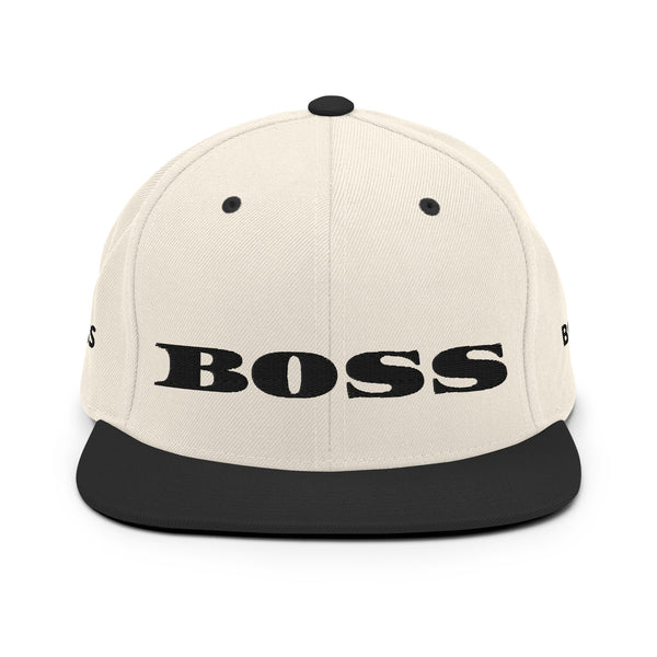 Boss Snapback Hat