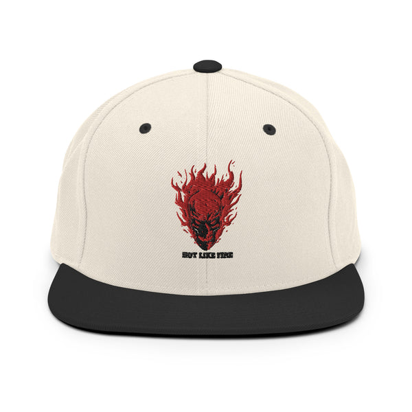 Hot Like Fire Snapback Hat