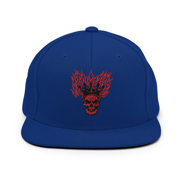 Skull King Snapback Hat