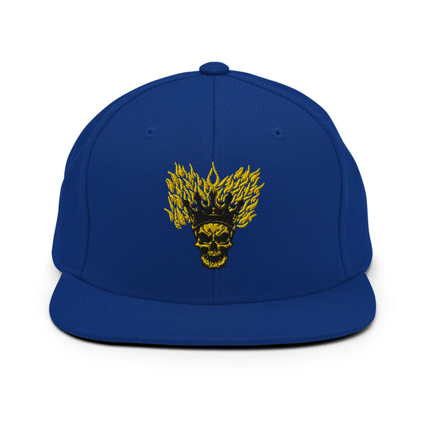 Skull King Snapback Hat