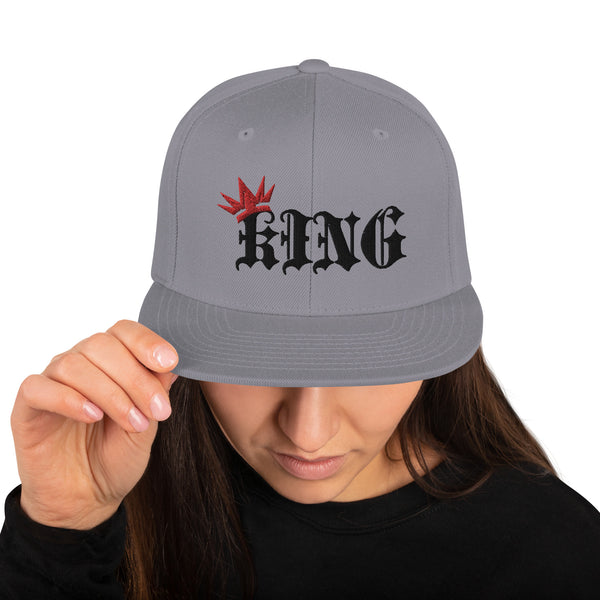 CROWN KING Snapback Hat