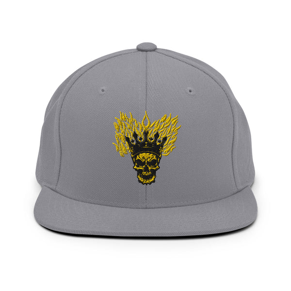 Skull King Snapback Hat