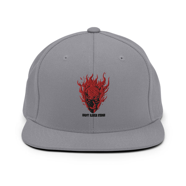 Hot Like Fire Snapback Hat