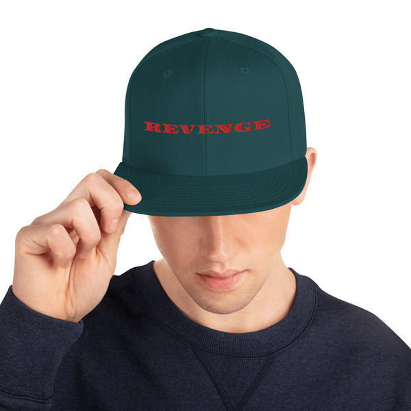 Red Revenge Snapback Hat