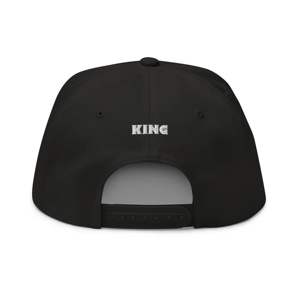 God is King Flat Bill Cap