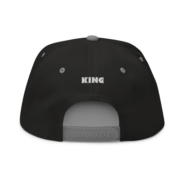 God is King Flat Bill Cap