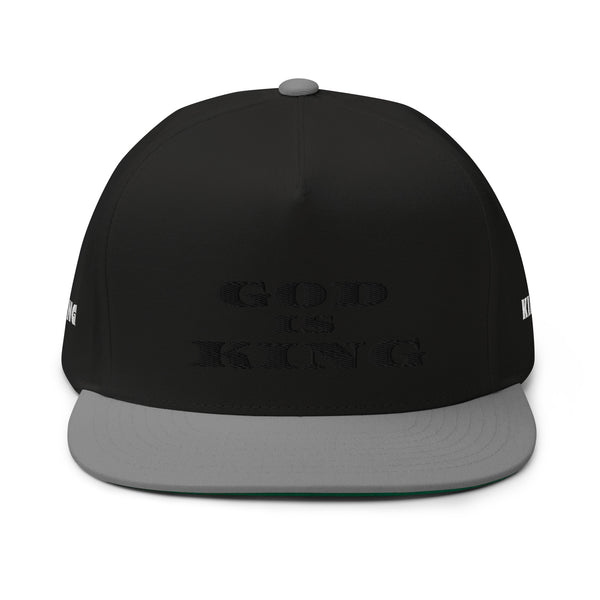 God is King Flat Bill Cap