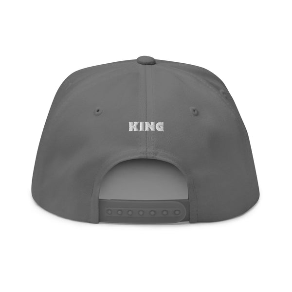 God is King Flat Bill Cap