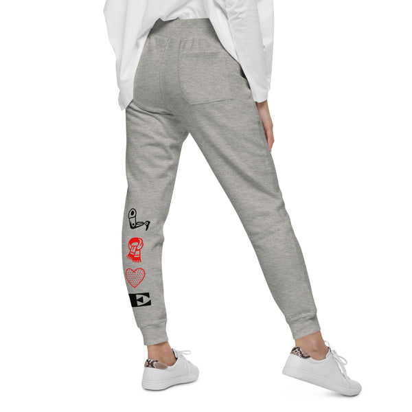 Fuck Love Unisex fleece sweatpants