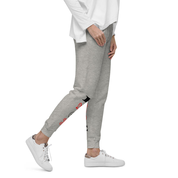 Fuck Love Unisex fleece sweatpants