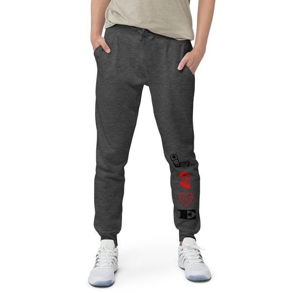 Love Unisex fleece sweatpants