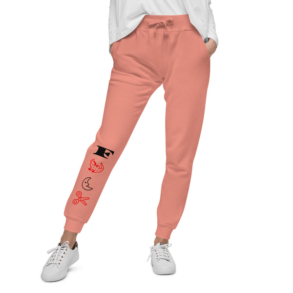 Fuck Love Unisex fleece sweatpants