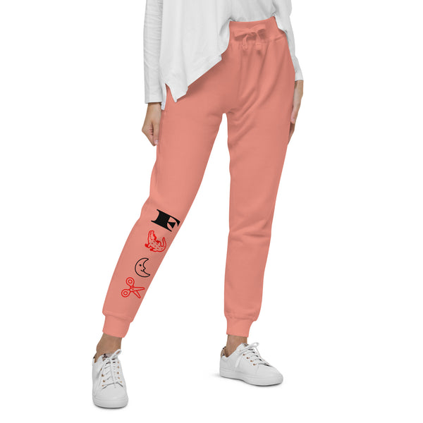 Fuck Love Unisex fleece sweatpants