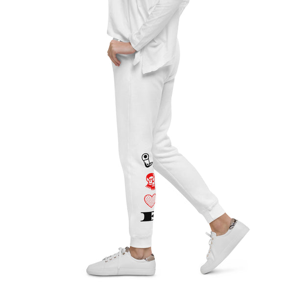 Fuck Love Unisex fleece sweatpants